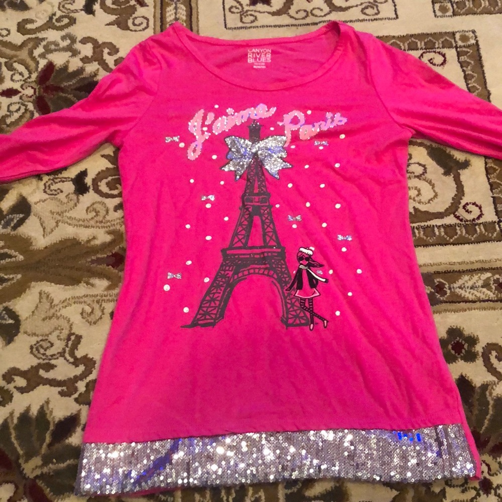 Pink shirt